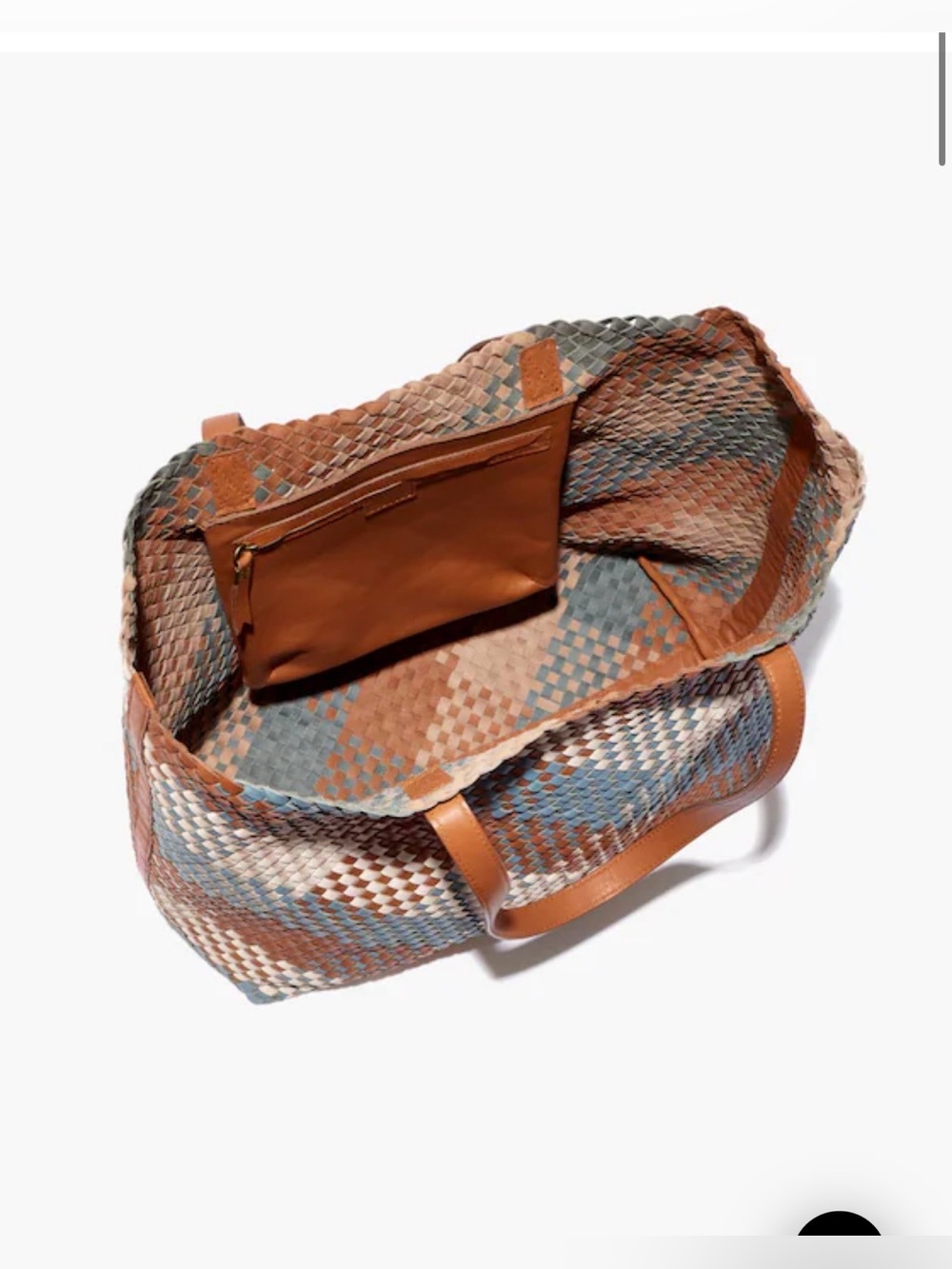 The Transport Tote: Multicolored Woven Leather Edition - Picture 2 of 11